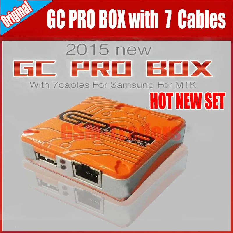 100% оригинальный новейший Verison GC Pro Box с 7 кабелями для Samsung Mtk|box box|box originalbox for |