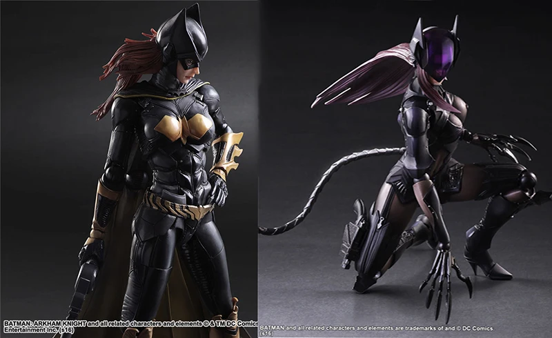 2017 женщины Batgirl Селина Женщина-Кошка Играть Искусств кай СЕКСУАЛЬНАЯ figma бэтмен