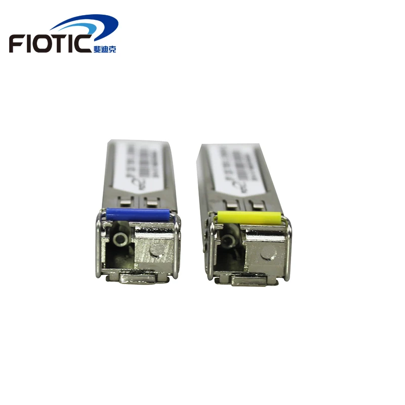 SFP 1.25G LC connector gigabit 1000BASE-LX 1310nm 1550nm 20km DDM BIDI GLC-LH-SM simplex LC Optical Fiber Transceiver module