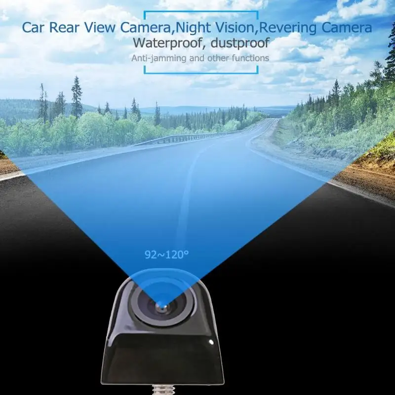 Универсальная автомобильная заднего вида вид Камера IP68 Водонепроницаемый HD