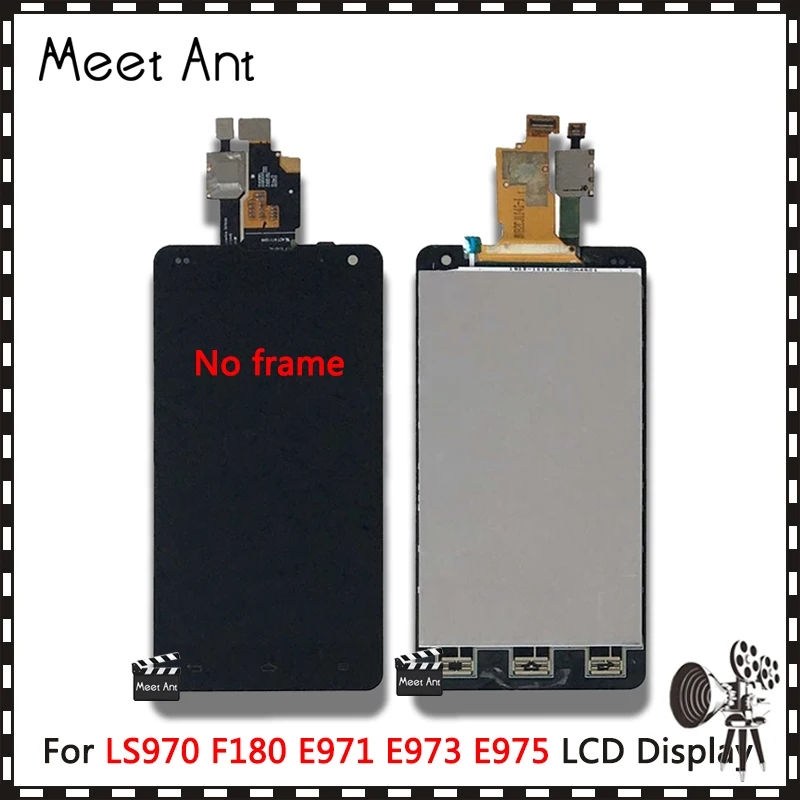 

10pcs/lot High Quality 4.7'' For LG Optimus G LS970 F180 E971 E973 E975 LCD Display Screen With Touch Screen Digitizer Assembly