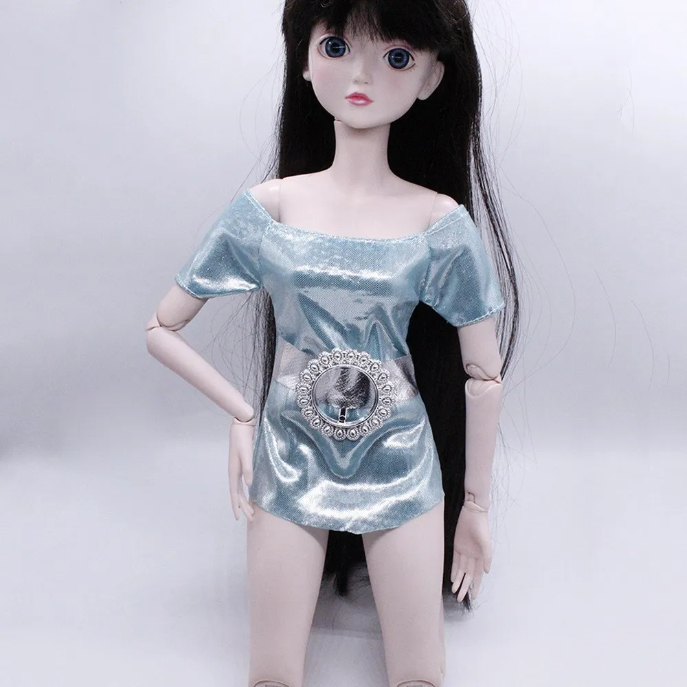 Джинсовая юбка + куртка для кукол 1 комплект подходит только 60 см 18 дюймов 1: 3 куклы