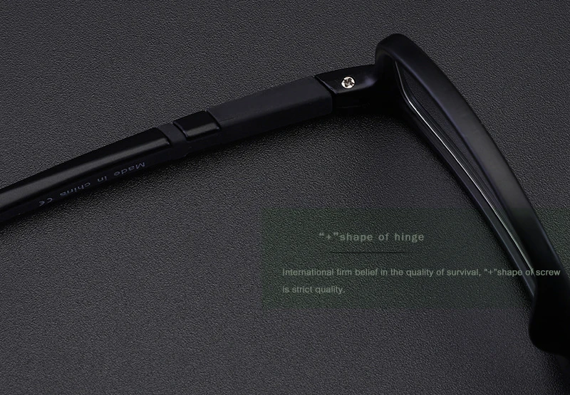 KDEAM прямоугольная пластиковая мужская оправа для очков с UV400 линзами полный обод оптических спортивных очков посылка