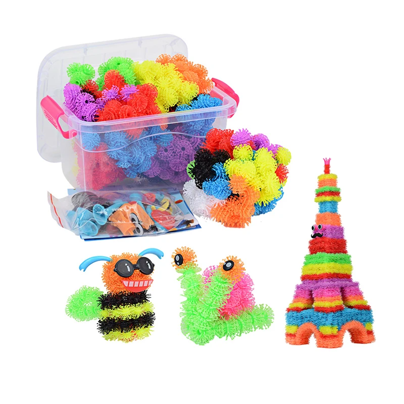 400 шт./компл. флуоресцентный волшебный воздушный шар креативные сборные игрушки