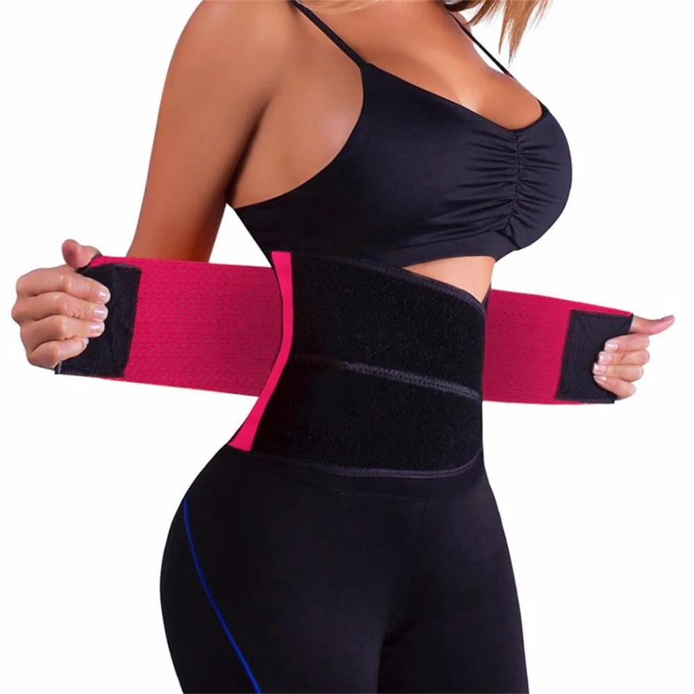 

Adjustable Double Pull Neoprene Lumbar Support Belt Fitness Posture Corrector Belt Body Shaper Waist Support Back Ease Pains