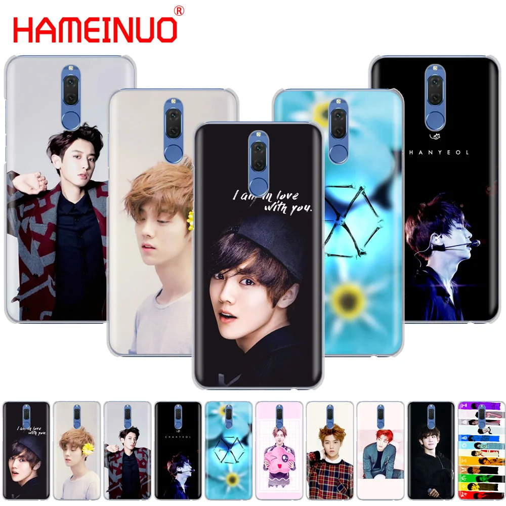HAMEINUO Kpop exo LUHAN Park Chanyeol чехол для телефона Huawei NOVA 2 2S 3e PLUS LITE p smart 2018 enjoy 7s mate 7 8 9 10