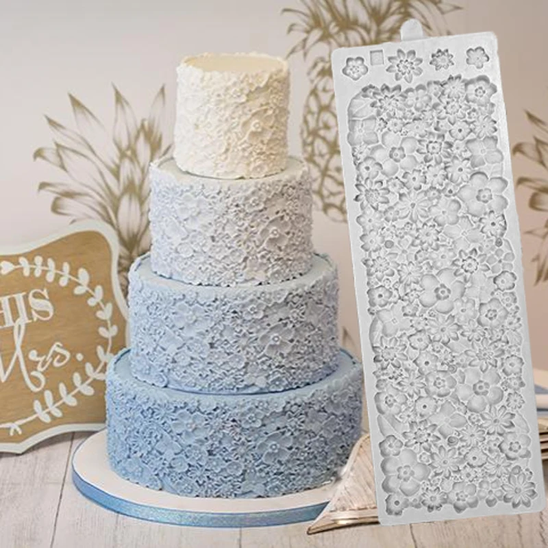 Sugar Flowers формы инструменты для украшения тортов из мастики силиконовые Sugarcrafts