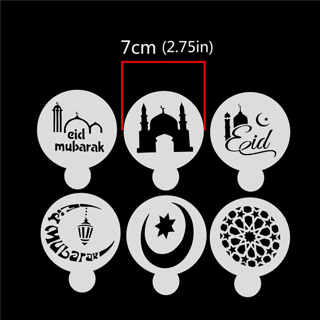 Ramadan Mubarak Festival Cake Mould Nonstick Silicone Mold Decorations For Candy Chocolate Kitchen Bakaing Decorating | Дом и сад