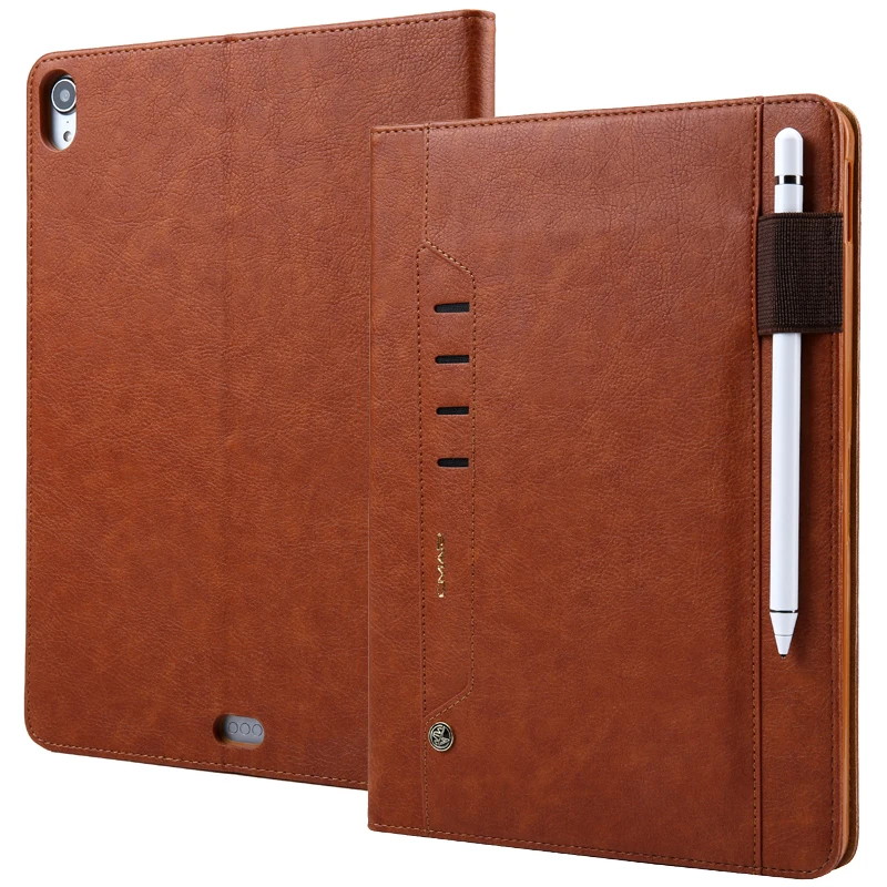 Новейший деловой Многофункциональный Ретро Кожаный Чехол для iPad Pro 11 дюймов 2018