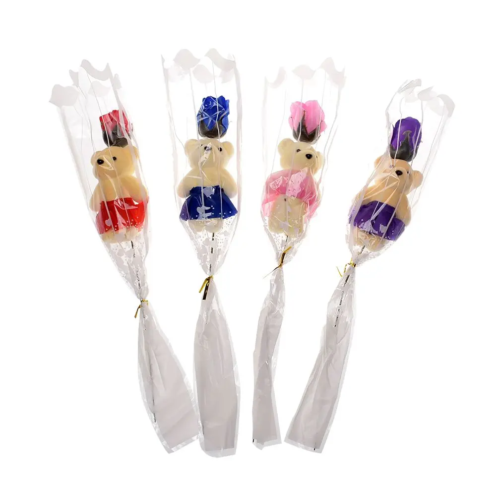 Одноразветвленная цветок магнолии искусственная Цветочная подделка