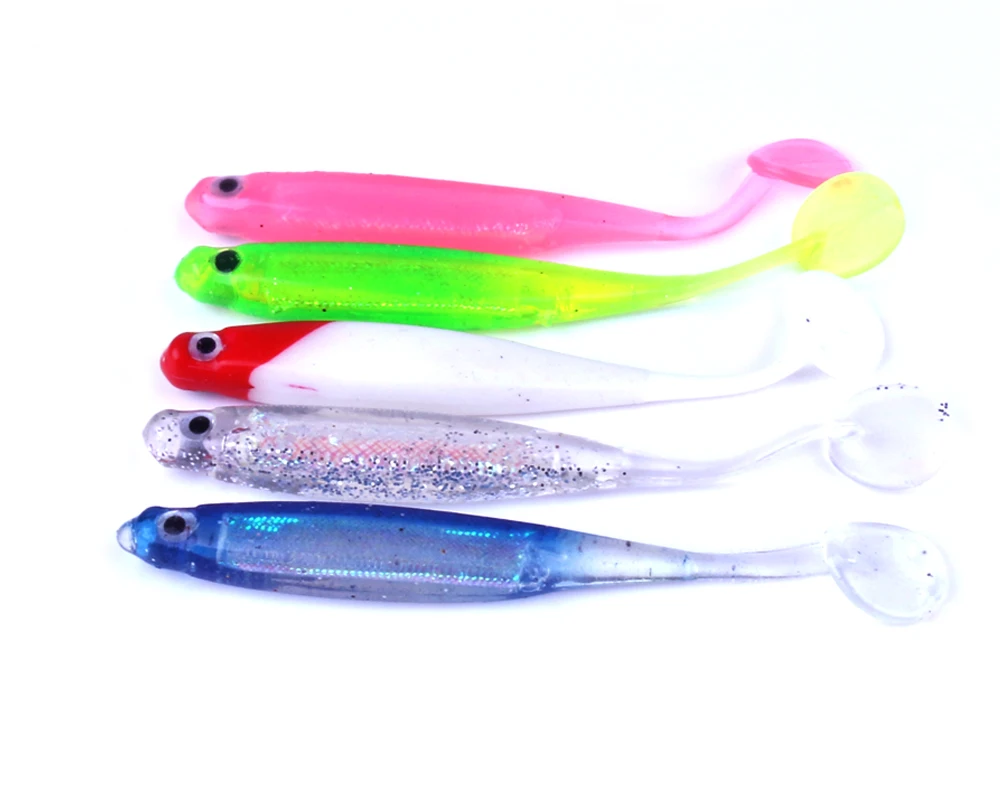 Новинка 10 шт. Pesca искуственные рыболовные приманки для рыбалки 5g Мягкая приманка