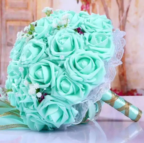 Pe Rose, женские свадебные букеты для невесты, розовые цветы, свадебный букет, Свадебный держатель, Букет пионов, аксессуары