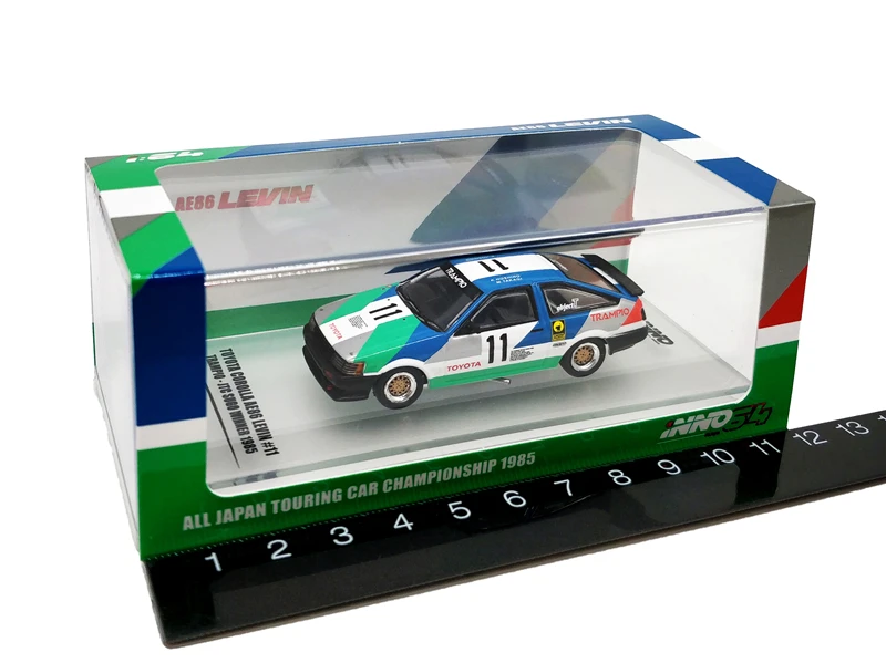 1: 64 INNO64 Toyota Corolla Lewin AE86#11 Trampio гоночная литая модель автомобиля