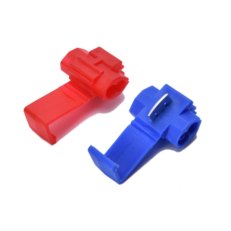 50 шт./лот быстроразъемный обжимной терминал жесткий мягкий провод разъем оптовая