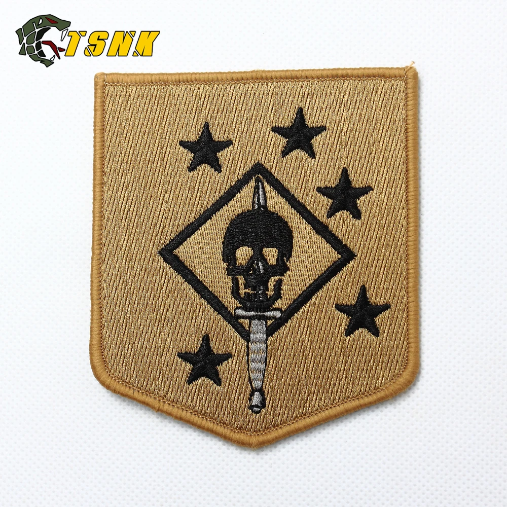 USMC/MARINE RAIDERS TSNK патч с вышивкой для любителей милитари |
