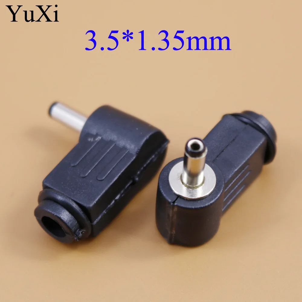 YuXi 3 5x1 35 мм штекер питания постоянного тока 5*1 L образный 90 Прямоугольный с одной
