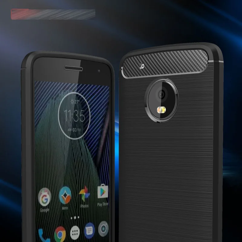 Motorola Moto G5 Plus противоударный защитный чехол для телефона Moto G 5 XT1670 XT1672 Мягкий ТПУ бампер чехол XT1685 XT1686 XT1687 задняя крышка