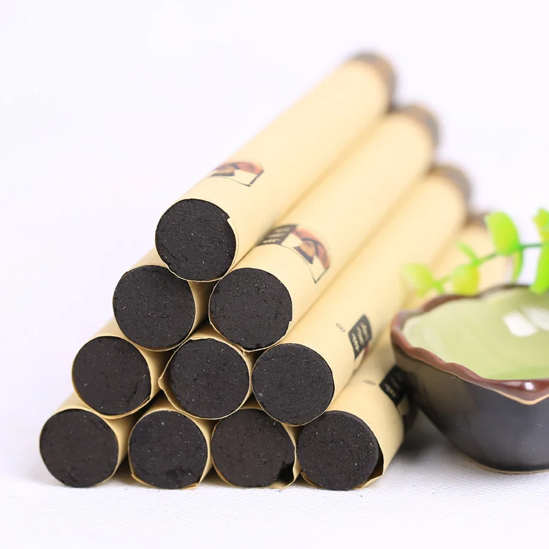 

18*200mm Smokeless gold powder moxa rod five years Chen ai smokeless moxa moxibustion massage carbonization moxibustion