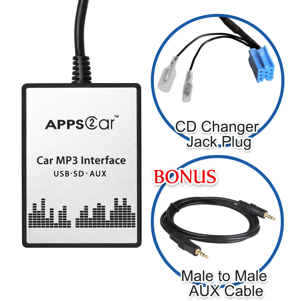 USB SD AUX Автомобильный Mp3 музыкальный адаптер CD Changer для Lancia Ypsilon (без системы ICS) 2003