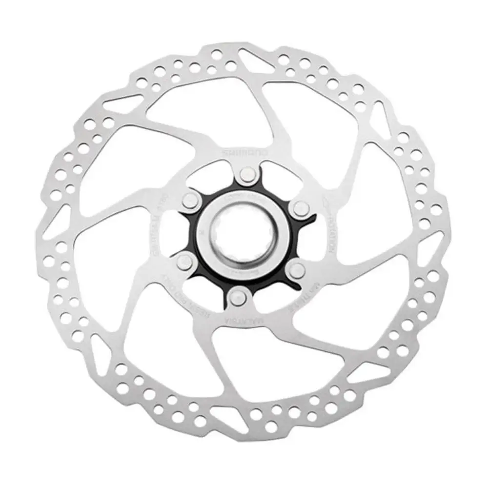 180mm Shimano DEORE велосипедный SM-RT54 дисковый тормоз Центральный замок ротор 160/180 мм MTB горный велосипед запчасти для велосипеда - Цвет: 180mm