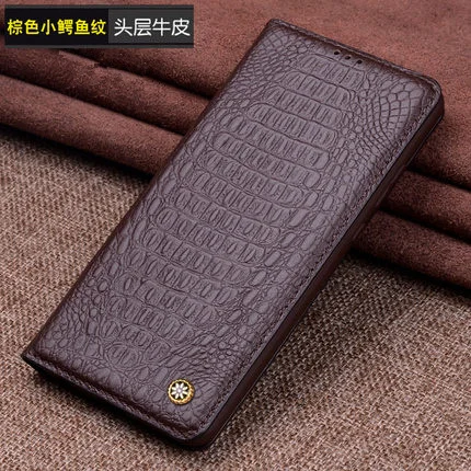 Coffee 3 Чехол для мобильного телефона из натуральной кожи на магните для OnePlus 7 Pro OnePlus 7 OnePlus 6 OnePlus 6T OnePlus 5T чехол для телефона чехол-подставка - Цвет: Coffee 3