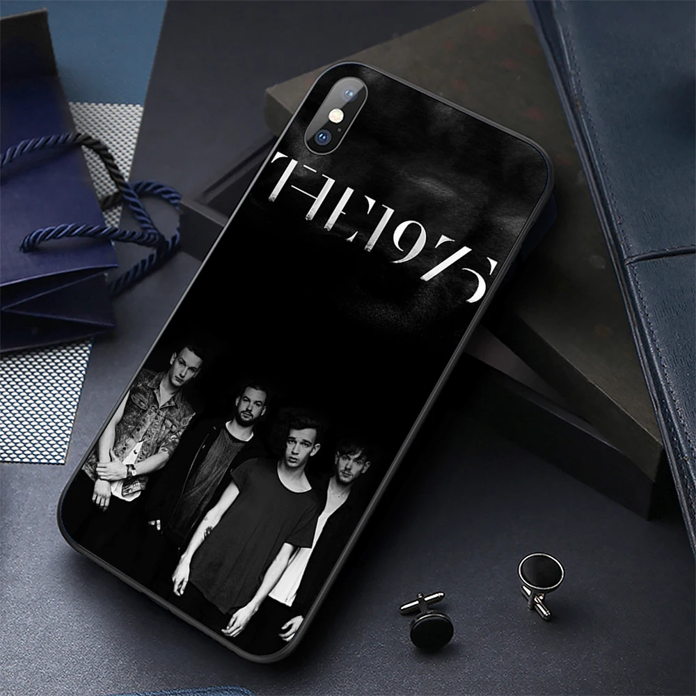 Black Soft TPU Phone Case for iPhone 7 5s 6s 8 Plus x xs max Cover |