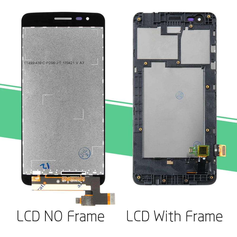 Оригинальный 5 ''ЖК дисплей для LG K8 2017 X240 ЖК сенсорный экран дигитайзер с рамкой