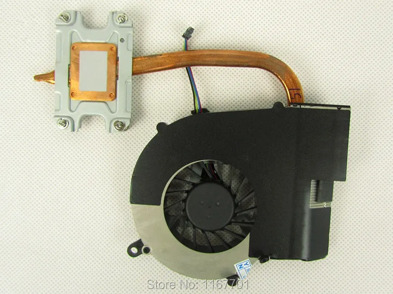 

100% Original Laptop/Notebook Integrated CPU Intel Radiator Heatsink& Fan for HP Compaq Presario CQ58 650 655 686259-001