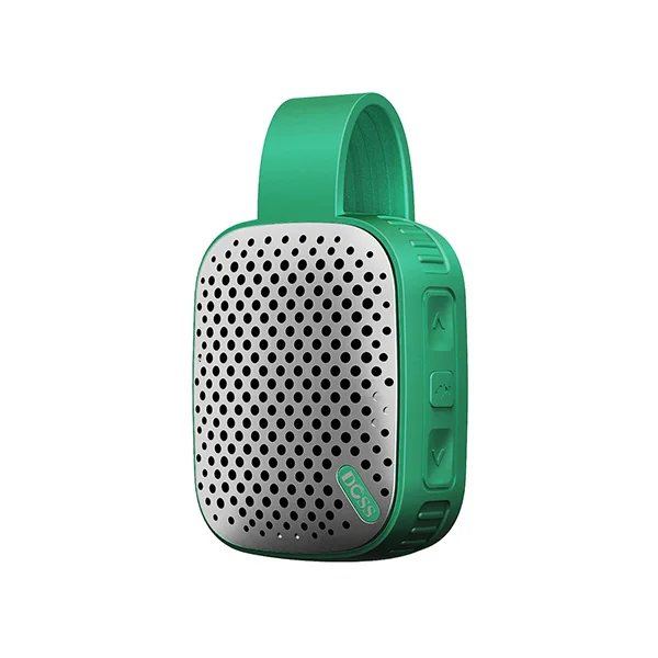Green ДОСС мини открытый Портативный Беспроводной Bluetooth стерео вибрационный динамик с Traveler молния IPX4 Водонепроницаемый беспроводная колонка - Цвет: Green