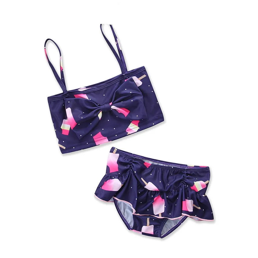 2018 новый купальник для мамы и дочки с изображением ананаса девочек летний