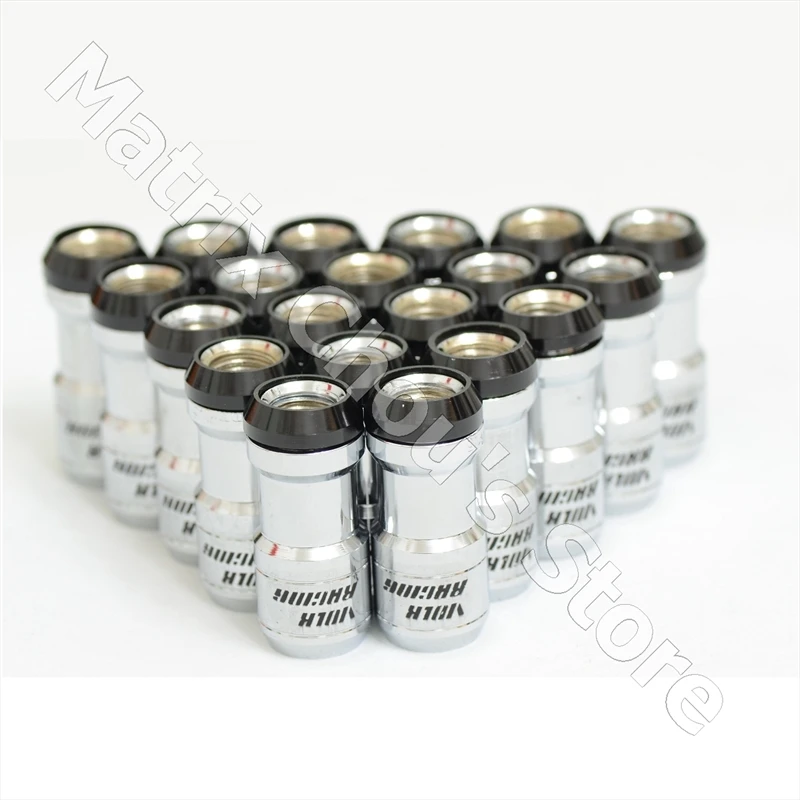 20 шт./компл. волк гоночная формула комплект гаек гайки с стопорные M12 x 1 5 4 цвета