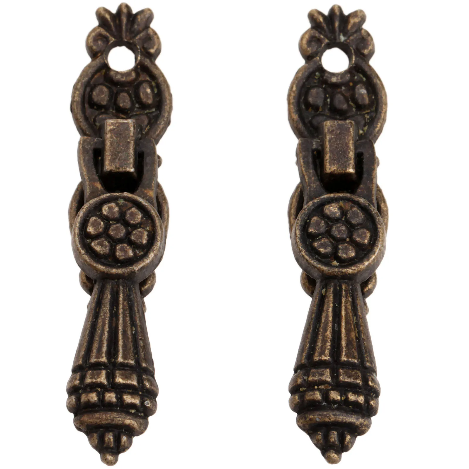 Ручка для мебели под старину 2 шт. выдвижная ручка ящика шкафа и кухонной двери