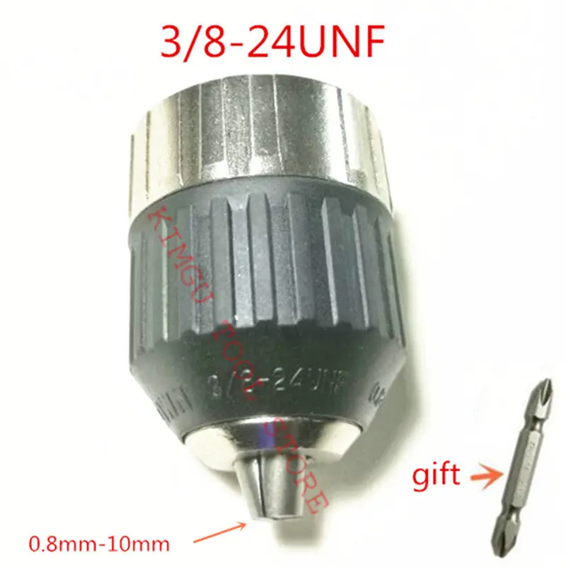 Патрон без ключа 3/8 24UNF замена для DeWALT HITACHI MAKITA BOSCH BETABO 10 8 В 7 2 14 4 9 6 в 18 в|chuck keyless|keyless