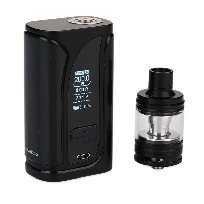 Оригинальный набор Eleaf iKuun I200 TC 4 5 мл атомайзер Melo встроенный аккумулятор 4600 мАч