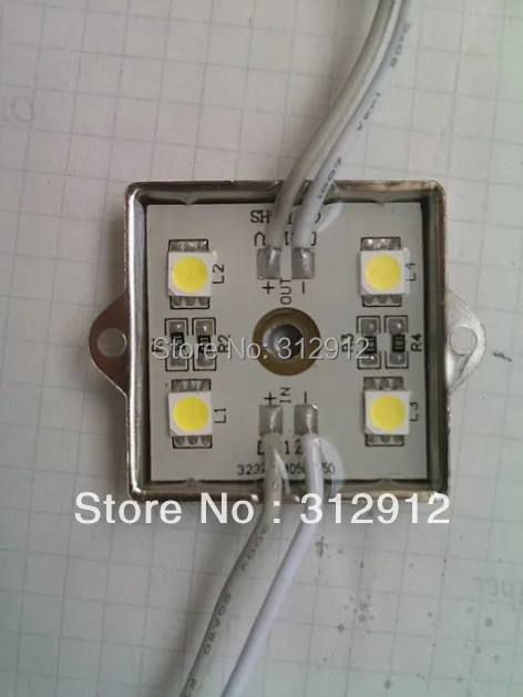 Светодиодный модуль SMD 5050 холодного белого цвета металлический чехол постоянный