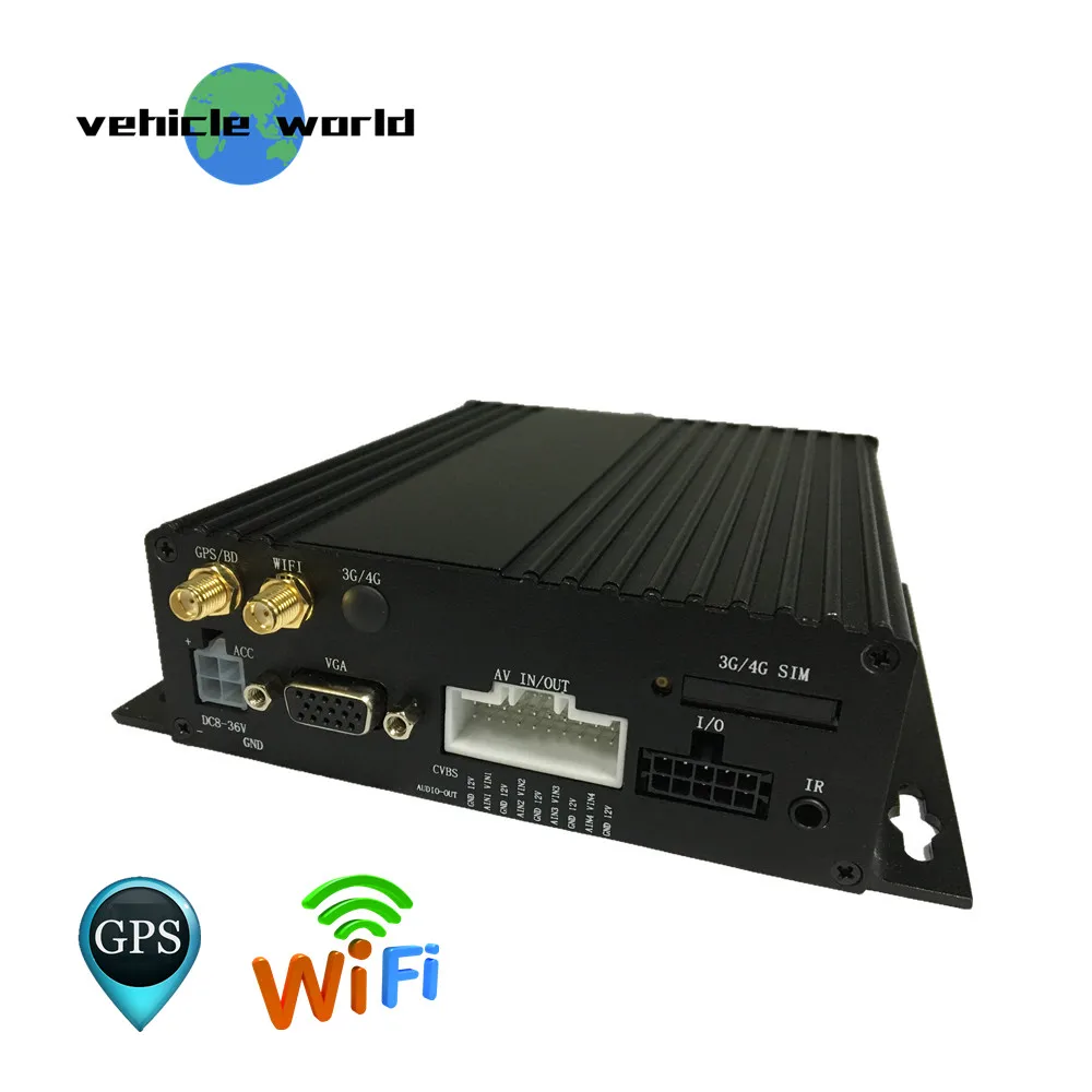 4 канала 2.0MP AHD 1080P Автомобильный прицеп грузовик такси автобус двойная sd-карта