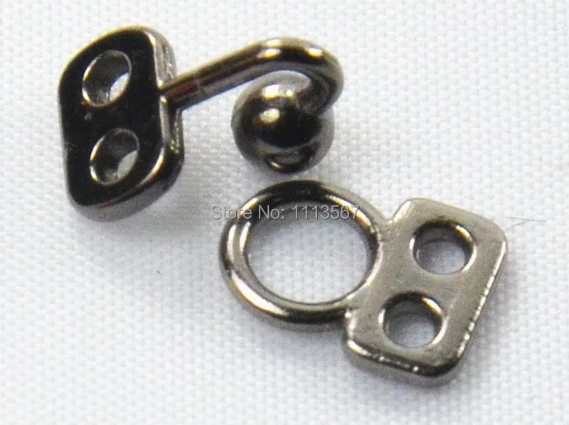 100 шт. рукоделие черный пистолет металлическая Талия искусственная кожа кнопка