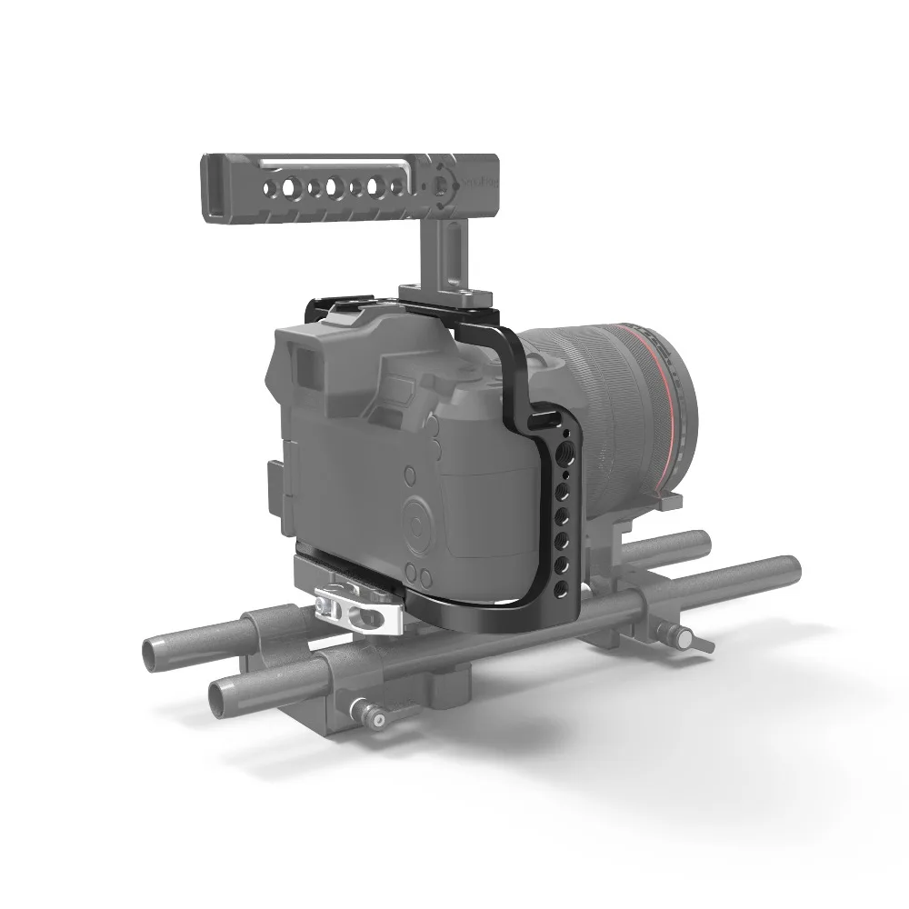 Клетка для камеры SmallRig для Canon EOS R Cage со встроенным Arca Swiss Baseplate Arri, установочное отверстие для холодной обуви-2251