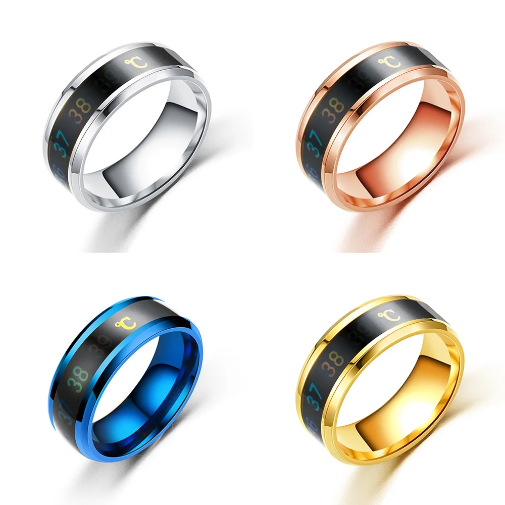 Кольцо для измерения температуры из титановой стали|Кольца| |