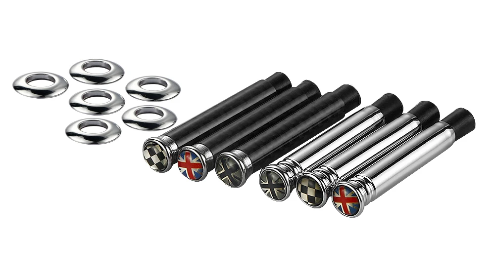 Дверный замок из углеродного волокна для Mini Cooper S One JCW Clubman Countryman R55 R56 R57 R58 R59 R60 R61 F56 F55 F60 стайлинга автомобилей