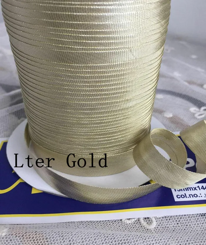 Металлическая лента для переплетения 5/8 дюйма (15 мм) X65Yards/Roll AW бренд ручной работы