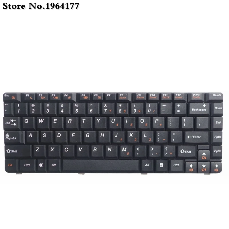 Клавиатура для ноутбука LENOVO U450 V360 V360A V360G 20058 U450A U450P u450G черная английская замена |