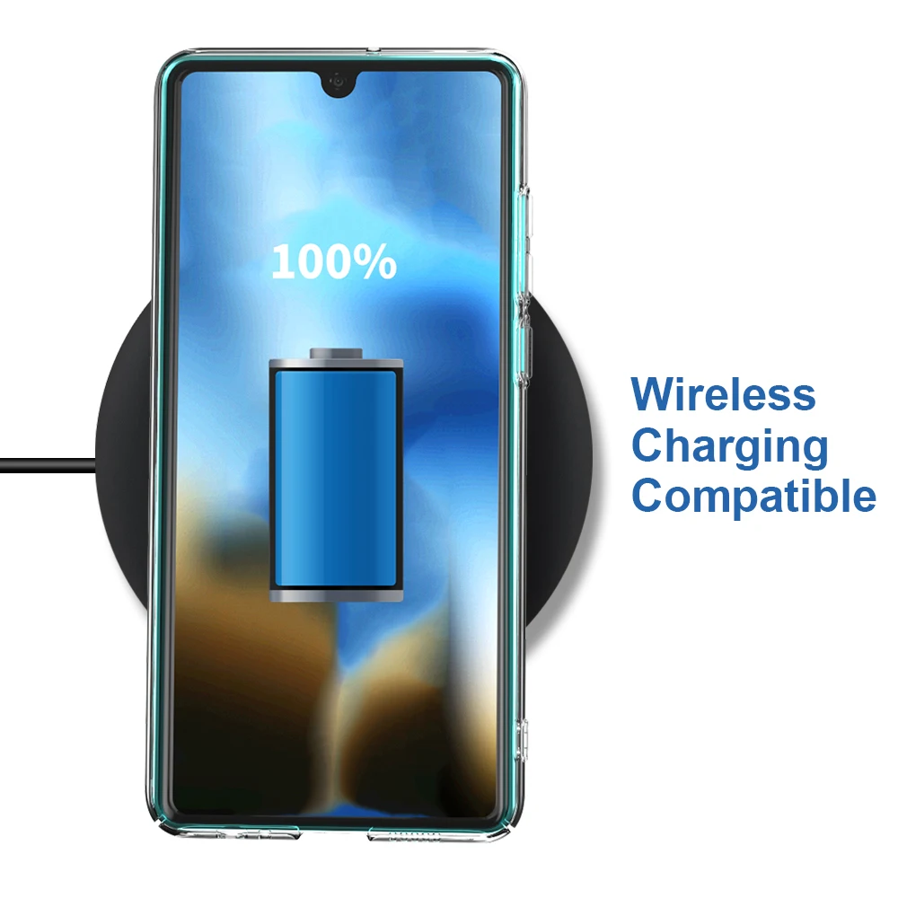 Предназначен для huawei P30 чехол телефона ударопрочный кристально чистый