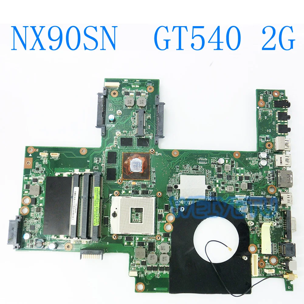 Материнская плата для ноутбука ASUS NX90 NX90S GT 540M 2G материнская HM65 Rev 2 0