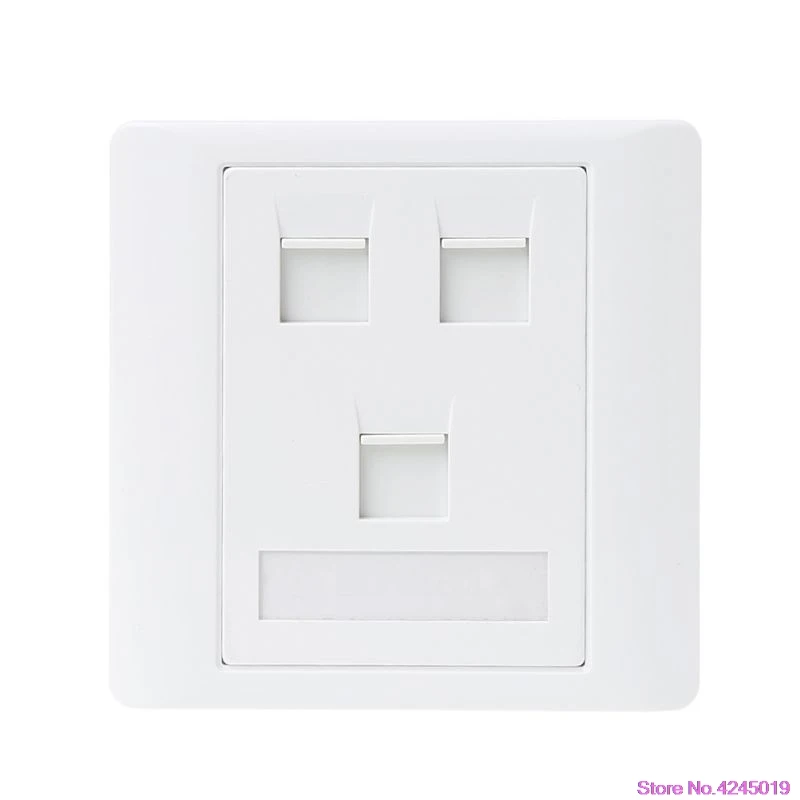 86 Тип компьютерная розетка панель CAT5E сетевой модуль RJ45 кабель интерфейс выход