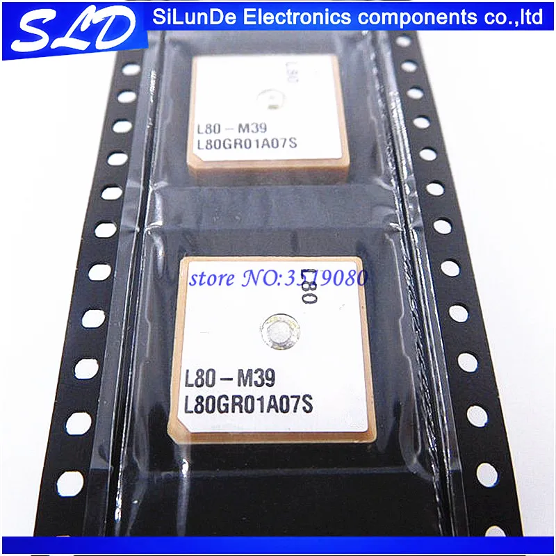 

Free Shipping 5pcs/lot L80 L80-M39 GPS with antenna Module LCC 16*16*6.45mm MTK3339 Chip TTL