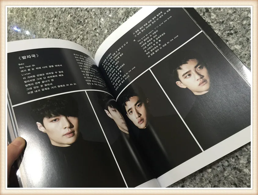 EXO EXO-K + M автограф аутентичный Sing для вас официальная книга китайская версия 03 2016 |