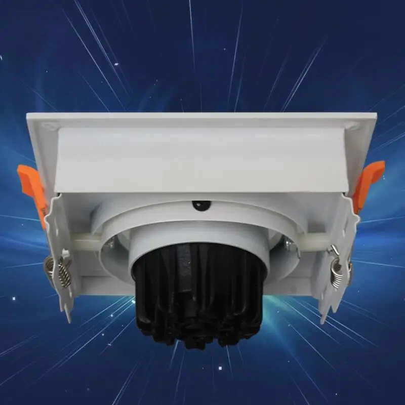 10W 20W 30W 1head 2head Square COB LED Downlight Recessed Panel Light Spot Ceiling Down Warm/Natural/Cold White | Лампы и освещение