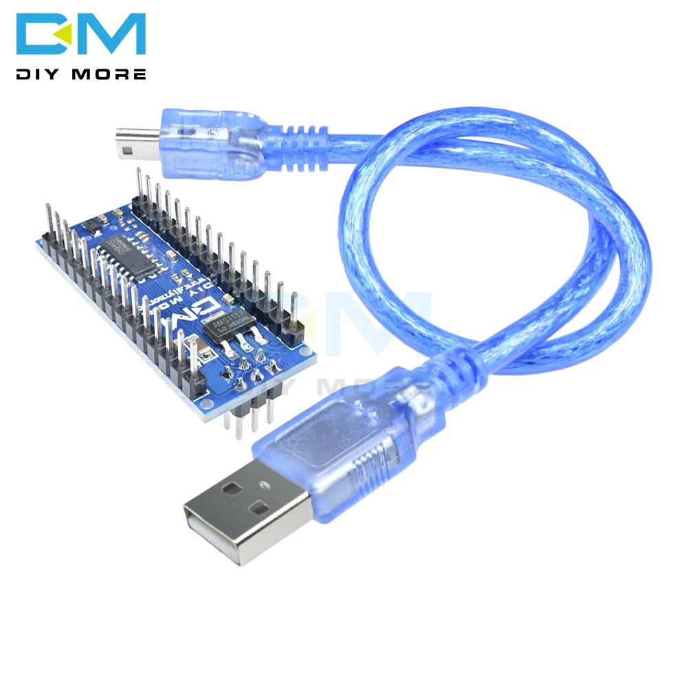Плата микро контроллера Nano CH340 V3.0 5 шт. мини драйвер USB ATmega328 В 16 м плата