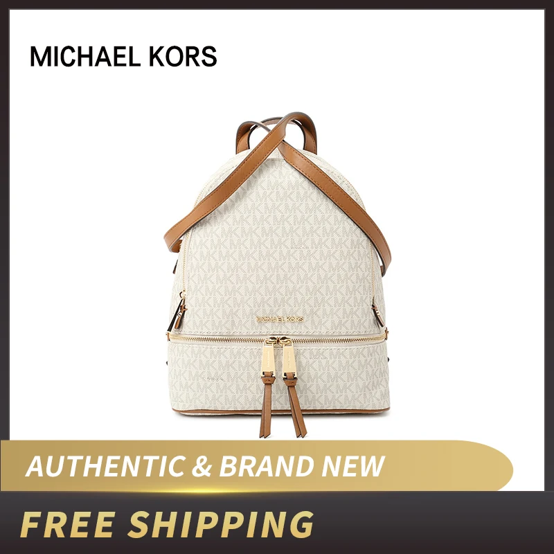 Подлинная оригинальная и совершенно новая женская сумка Michael Kors MK Rhea Zip MD рюкзак